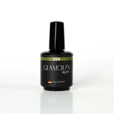 Glamour by Mia 224 Koyu Haki Rengi Kalıcı Oje 15 ml – HEMA Free – TPO Free