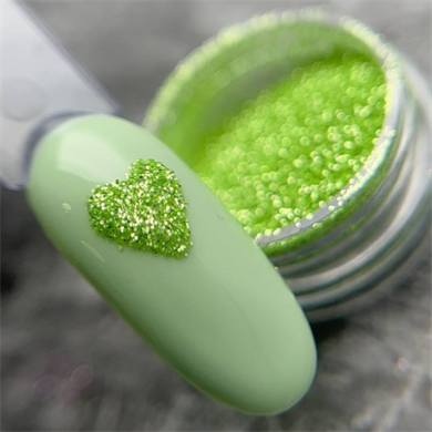 Glitter Tozu MELANJ ML6 5 gr Fıstık Yeşili Nail Art Simi