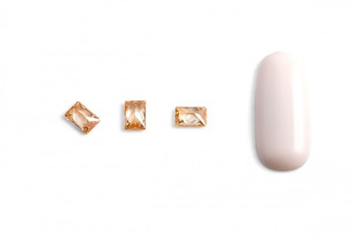 Hacimsel Kristal N1 Şampanya Baget 10lu Paket - 3D Zarif Nail Art Taşı