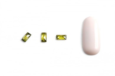 Hacimsel Kristal N2 Kehribar Baget 10lu Paket - 3D Altın Tonlu Nail Art Taşı