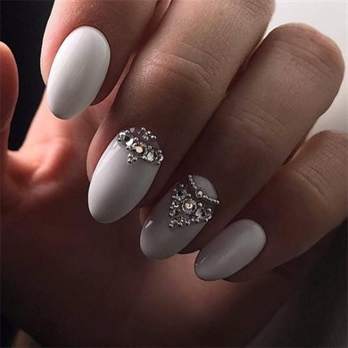 Hacimsel Kristal N2 Yakut Baget 10lu Paket - 3D Kırmızı Nail Art Taşı