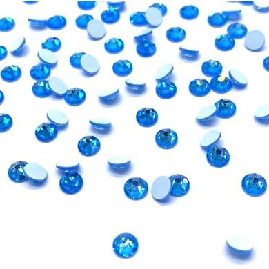Hacimsel Neon Kristal Taş Mavi - 3D Parlak Nail Art Tırnak Süsü