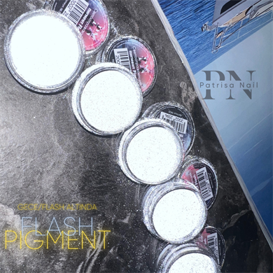 Glow Flash Işığı Yansıtan Pigment 5 gr - Yoğun Parlak Nail Art Tozu