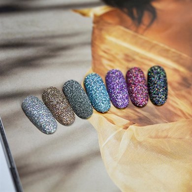 Flash Glow Işığı Yansıtan Pigment Pink 5 gr - Parlak Pembe Nail Art Tozu