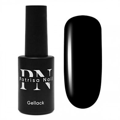 Patrisa Nail Siyah Kalıcı Oje №301 – TPO Free – 8 ml