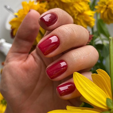 Patrisa Nail Koyu Kırmızı Kalıcı Oje №306 – TPO Free – 3,5 ml