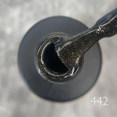 Patrisa Nail Simli Koyu Haki Kalıcı Oje №442 – TPO Free – 8 ml