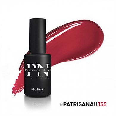 Patrisa Nail Kırmızı Kalıcı Oje №155 – TPO Free – 8 ml