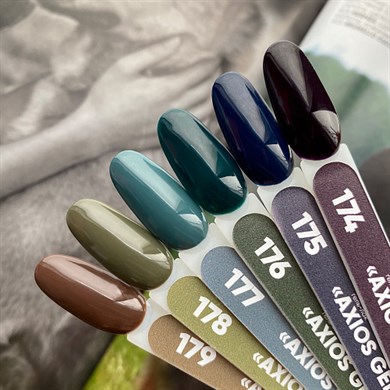 Patrisa Nail Koyu Kirli Yeşil Kalıcı Oje №177 – TPO Free – 8 ml