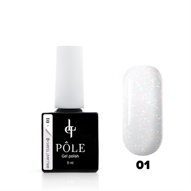 Pole professional kalıcı oje Brilliant tears  # 01 8 ml.
