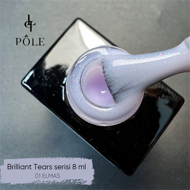Pole professional kalıcı oje Brilliant tears  # 01 8 ml.