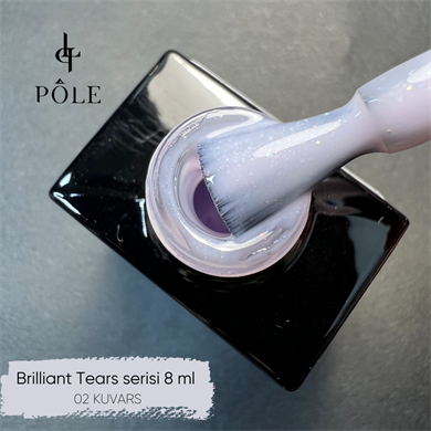 Pole professional kalıcı oje Brilliant tears  # 02  8 ml.