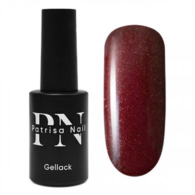 Patrisa Nail Simli Bordo Kalıcı Oje №R9 – TPO Free – 8 ml