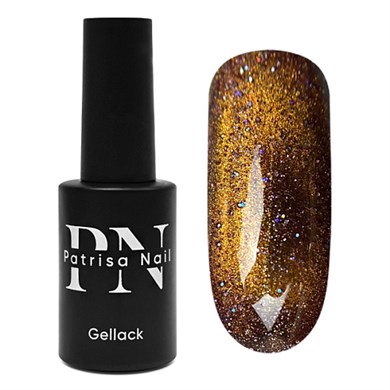Patrisa Nail Kedi Gözü K1 Altın Şeritli Kalıcı Oje – TPO Free – 8 ml
