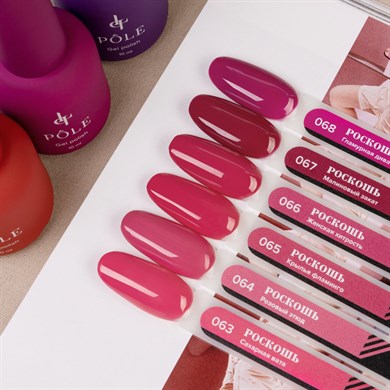 Pole professional kalıcı oje pembe Lüks by France 064 - 10 ml.