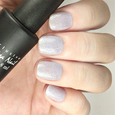 Patrisa Nail Simli Açık Gri Kalıcı Oje №395 – TPO Free – 8 ml