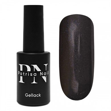 Patrisa Nail TPO FREE Phantom Simli Koyu Antrasit oje № 591 - 8 ml