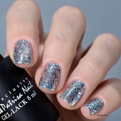 Patrisa Nail Şeffaf Simli Kalıcı Oje №432 – TPO Free – 8 ml
