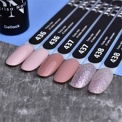 Patrisa Nail Simli Pembe Kalıcı Oje №438 – TPO Free – 8 ml