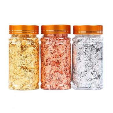 Kırık Folyo Potal Gold - Altın Efektli Nail Art Tırnak Süsleme Folyosu