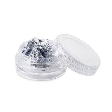 Nail Art Gümüş Varak Pul - Silver Leaf Tırnak Süsleme Folyosu