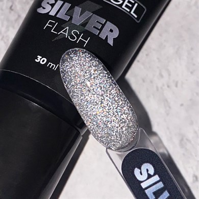 Patrisa Nail Kombi Jel Işığı Yansıtan Silver Flash