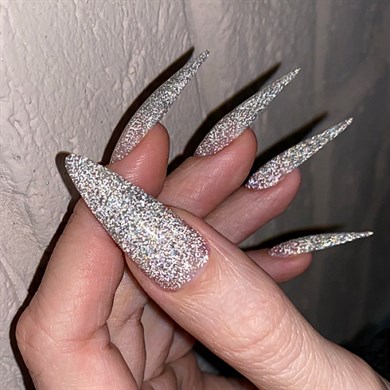 Patrisa Nail Kombi Jel Işığı Yansıtan Silver Flash