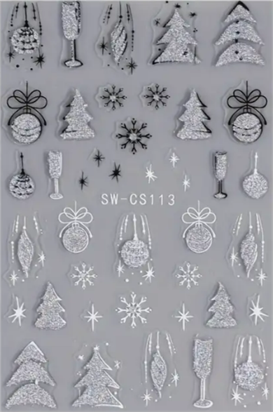 Nail Art Premium Slider Stiker – Premium Slider №113 SW-CS113