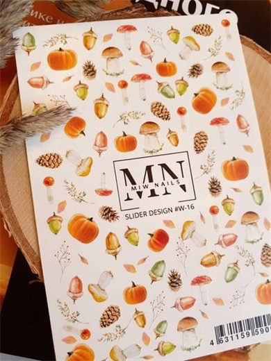 Nail Art Slider Stiker – Art Deco Çizgiler W16