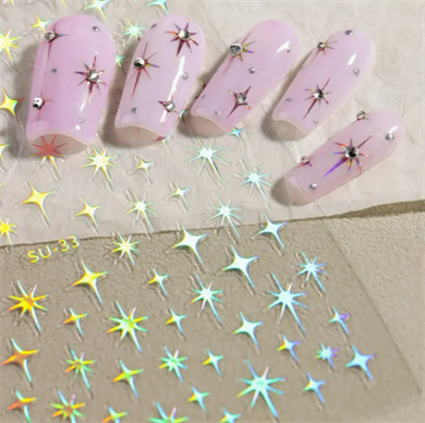 Nail Art Özel Stiker – Özel Model SU-33 SU-33h