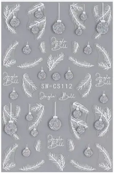 Nail Art Premium Slider Stiker – Premium Slider №112 SW-CS112