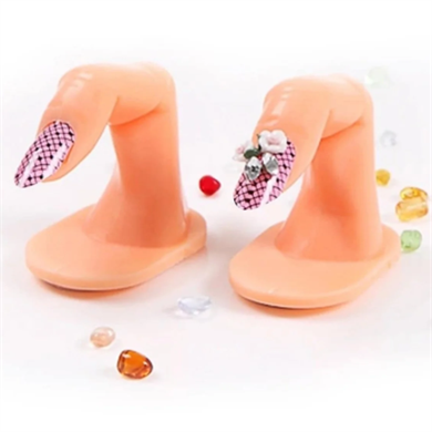 Eğitim Parmağı 1 Adet - Protez Tırnak ve Nail Art Çalışma Parmağı