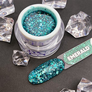Nail art Tasarım jel Diamond Emerald 5 gr
