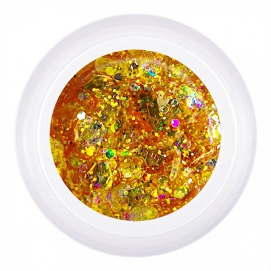 Nail Art Tasarım Jel GEL KOREAN Gold 5 gr Altın Nail Art Jeli