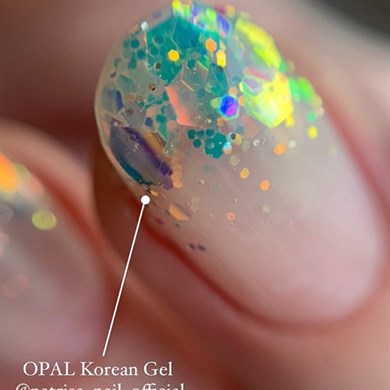 Nail Art Tasarım Jel GEL KOREAN Green 5 gr Yeşil Nail Art Jeli