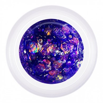 Nail Art Tasarım Jel GEL KOREAN Violet 5 gr Mor Nail Art Jeli
