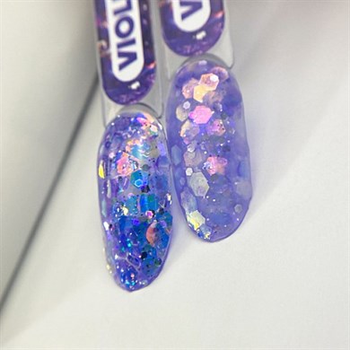 Nail Art Tasarım Jel GEL KOREAN Violet 5 gr Mor Nail Art Jeli