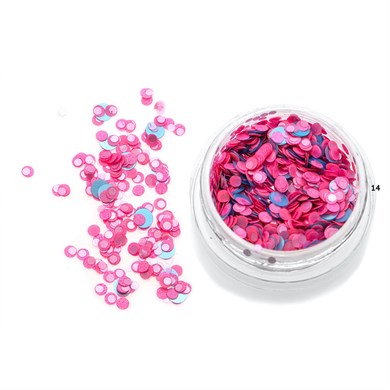 Nail Art Kamifubuki Pembe Beyaz Mix Konfeti Pul 5 gr – KMF14