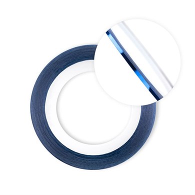 Nail Art Yapışkan Şerit 1 Metre Lacivert İnce 1mm – Tırnak Dekorasyon Bandı