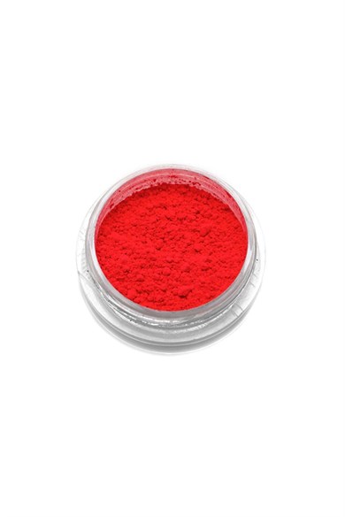Neon Pigment Mercan – UV Reaktif Nail Art Tozu 5 gr