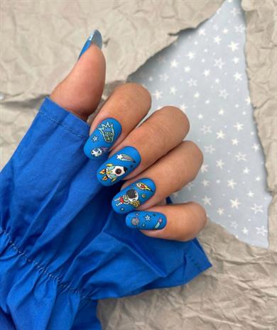 Patrisa Nail Koyu Mavi Kalıcı Oje №717 – TPO Free – 5 ml