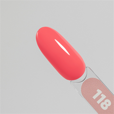 Patrisa Nail Neon Mercan Kalıcı Oje №118 – TPO Free – 8 ml