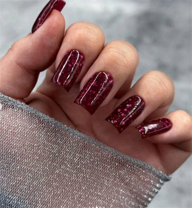 Rubber Kamuflaj Renkli Base  NAR rengi  -  Flake Granat -Tpo Free Kamuflaj Baz, 8 ml