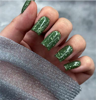 Rubber Kamuflaj Renkli Base  - Flake Avokado -Tpo Free Kamuflaj Baz, 8 ml