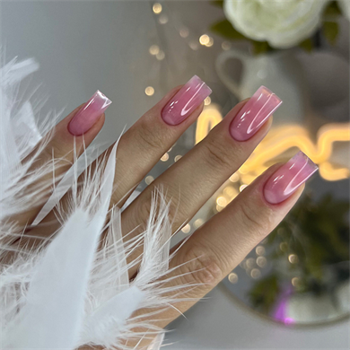 Frenç Manikürü İçin Berrak Açık Pembe  Rubber Base TPO FREE  F3 - 16 Ml