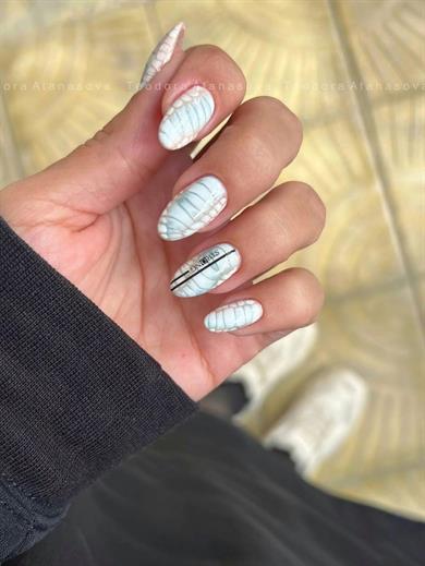 Şeffaf Top Coat Silicone Gel - Mermer efekti akvarel tektiği TPO FREE