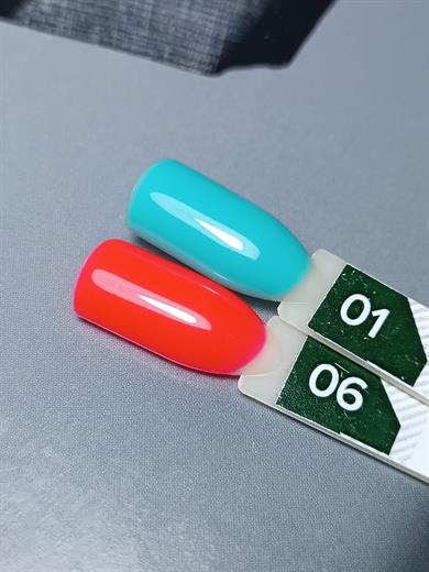 Pole professional kalıcı oje Crazy couture 06 - Kırmızı 8 ml.