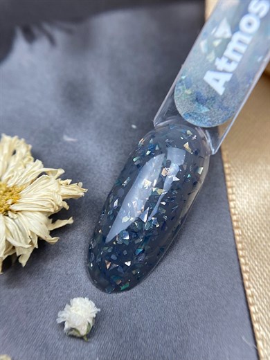 Rubber Siyah Potal parçacıkları Gri Tpo Free Kamuflaj Baz, 8 ml  - Atmos