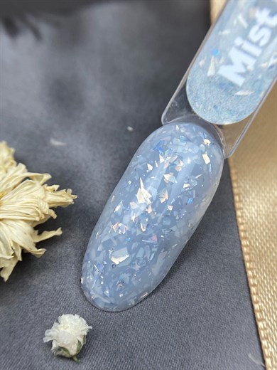 Rubber Gümüş Potal Parçacıklı Süt Gri Kamuflaj Renkli Base TPO FREE  - Mist 