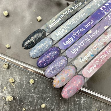 Rubber Gümüş Potal Parçacıklı Süt Gri Kamuflaj Renkli Base TPO FREE  - Mist 